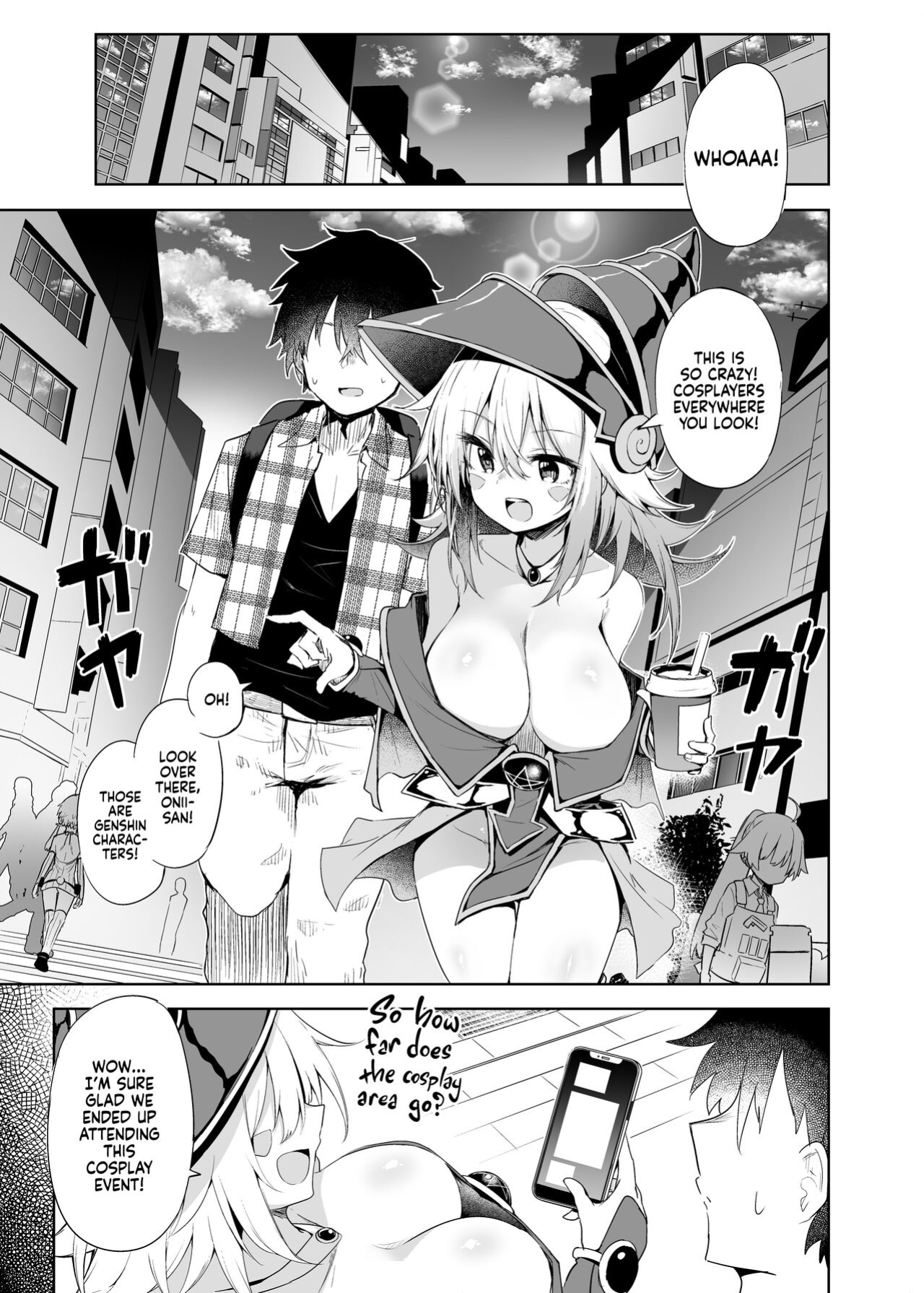 [Arutana (Chipa)] Machi Cos de Black Magician Girl Cosplayer to Off-Pako Sex | Walking Around Town With My Dark Magician Girl Cosplay GF and Then Fucking Her (Yu-Gi-Oh!)