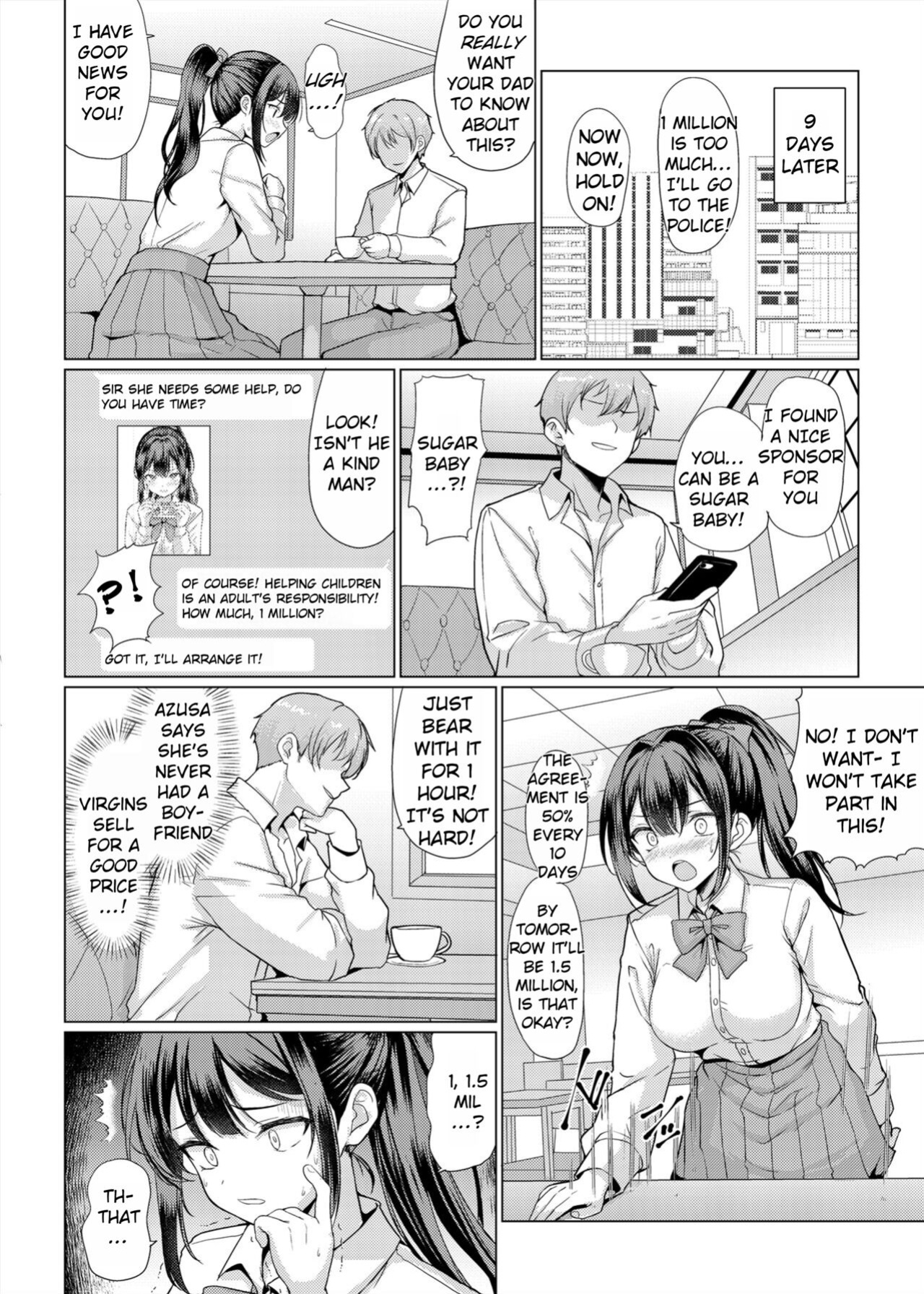 [An-Arc XXX (Hamo)] Omae Chotto Ossan to Papakatsu shite Koi | After being with a sugar daddy, I came to love it [Rei Scans]