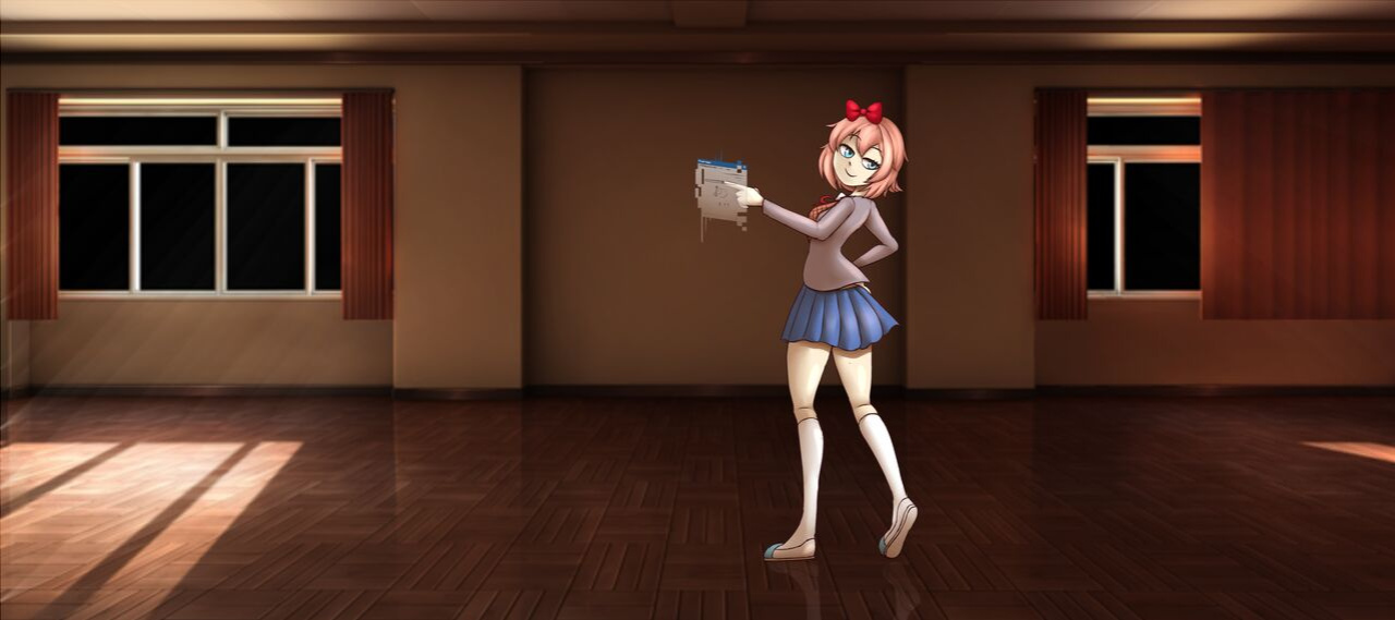 [Metachoke] Sayori's booby madness (DDLC)