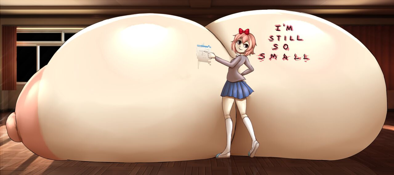 [Metachoke] Sayori's booby madness (DDLC)
