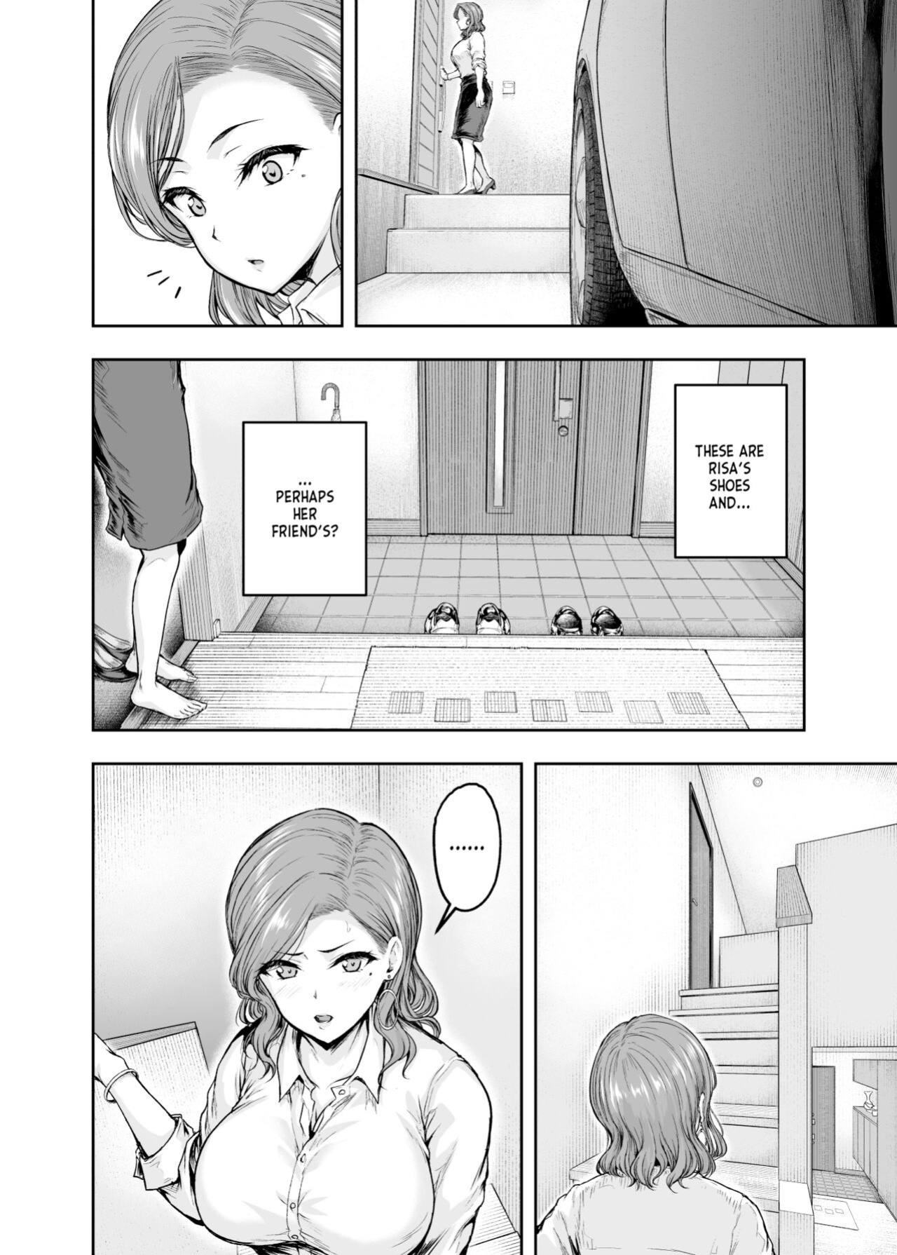 [Sazareito (Ohnaka Ito)] Mama ga Muchuu na Musume no Kareshi 1 - Kono Chinpo wa Kyouikujou Yoroshikunai node Mama ga Shori Shimasu. [Vivid Rabbit Translation]