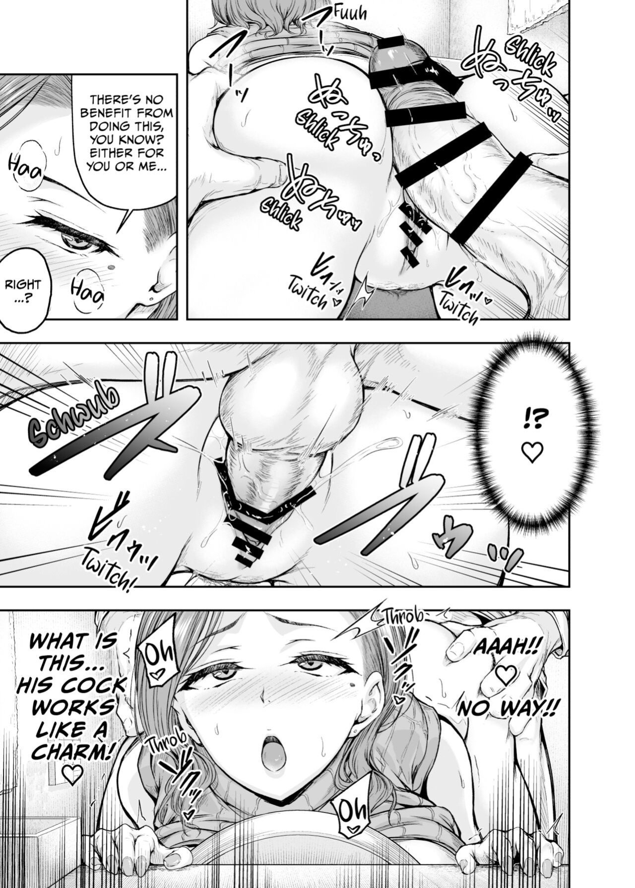 [Sazareito (Ohnaka Ito)] Mama ga Muchuu na Musume no Kareshi 1 - Kono Chinpo wa Kyouikujou Yoroshikunai node Mama ga Shori Shimasu. [Vivid Rabbit Translation]