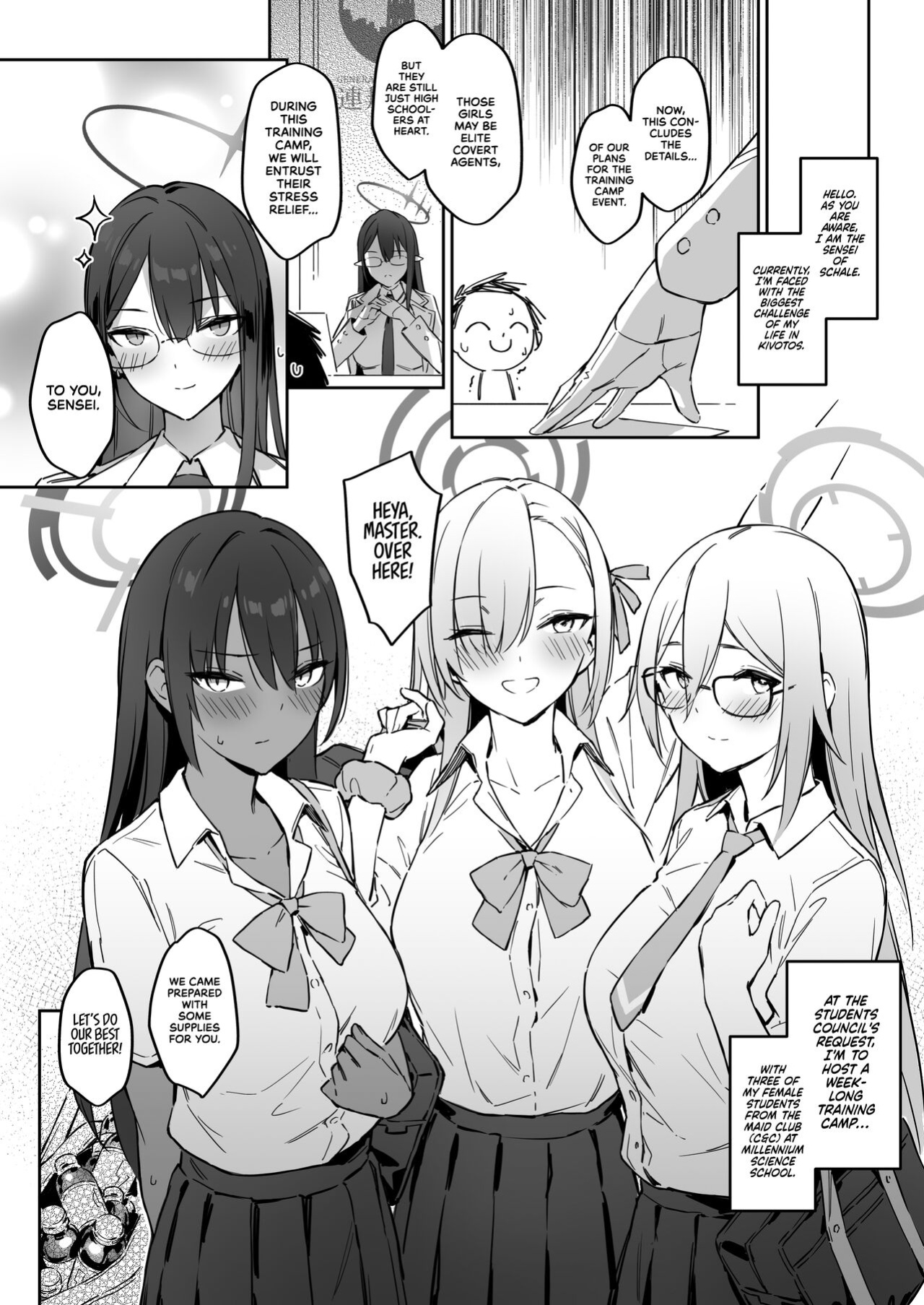 [Zen] Natsubi Gasshuku Sakusen Keikaku - C&C SUMMER MAIDEN CAMP (Blue Archive) [RedLantern]