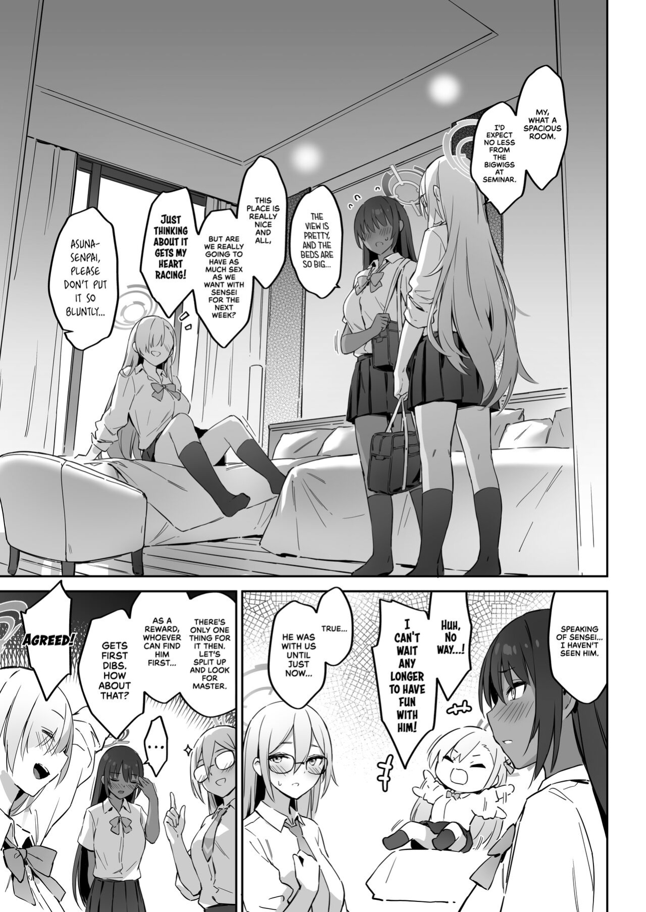 [Zen] Natsubi Gasshuku Sakusen Keikaku - C&C SUMMER MAIDEN CAMP (Blue Archive) [RedLantern]
