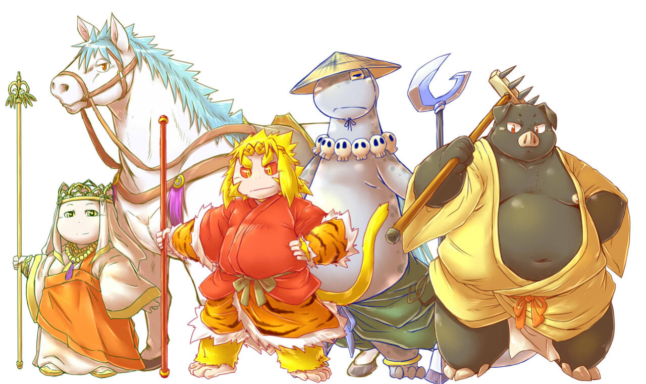 [Chiyokoreito (Chiro)] SAIYU-KI! (Journey to the West) [English Translation] (+Bonus Images)