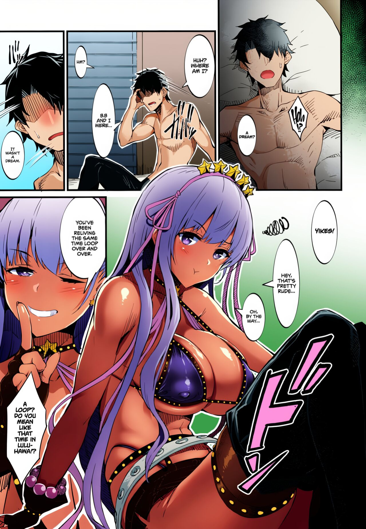 (C96) [Selvage Fisheries (Uo Denim)] Kagirinaku Toumei ni Chikai B.B - Almost Transparent B,B (Fate/Grand Order) =TLL + mrwayne= [Colorized]