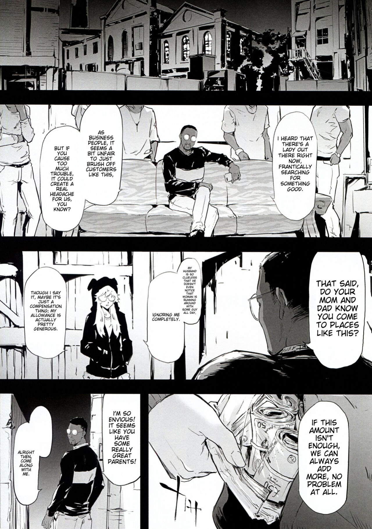 (C104) [ONOKORODOU (Shiki Takuto)] BITCH BITCH (BURN THE WITCH) [AI Translated]