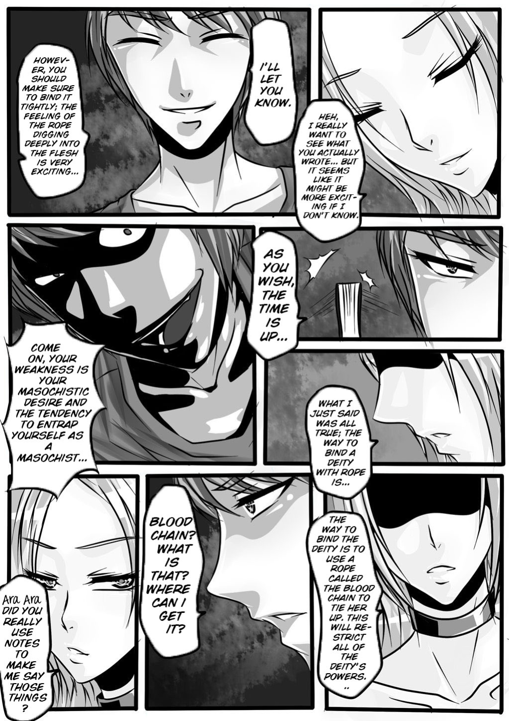 [Blue.c] [godletter] Bondage Note 4 [ENG]