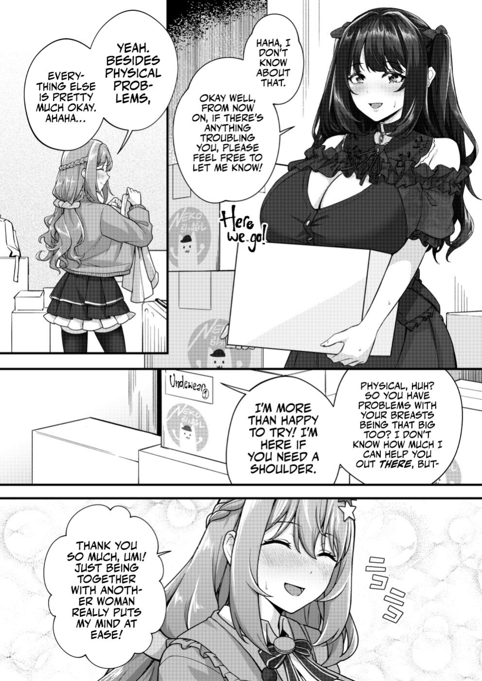 [Kannko Bokujyo (Kannko)] Mega Busty Breastmilk Constitution Me & Jirai-style Fashion Futanari Dickgirl's Cohabitation Life [A Cool Person]