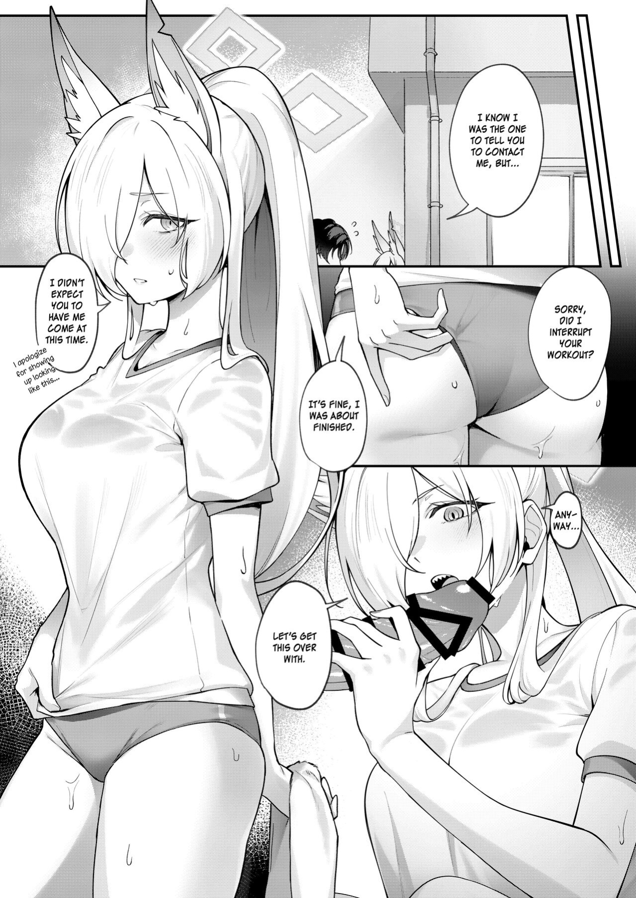 [Shiba no Shippo (Shiba Aya)] Kanna to Himitsu Kyouyuu (Blue Archive) [SDF]
