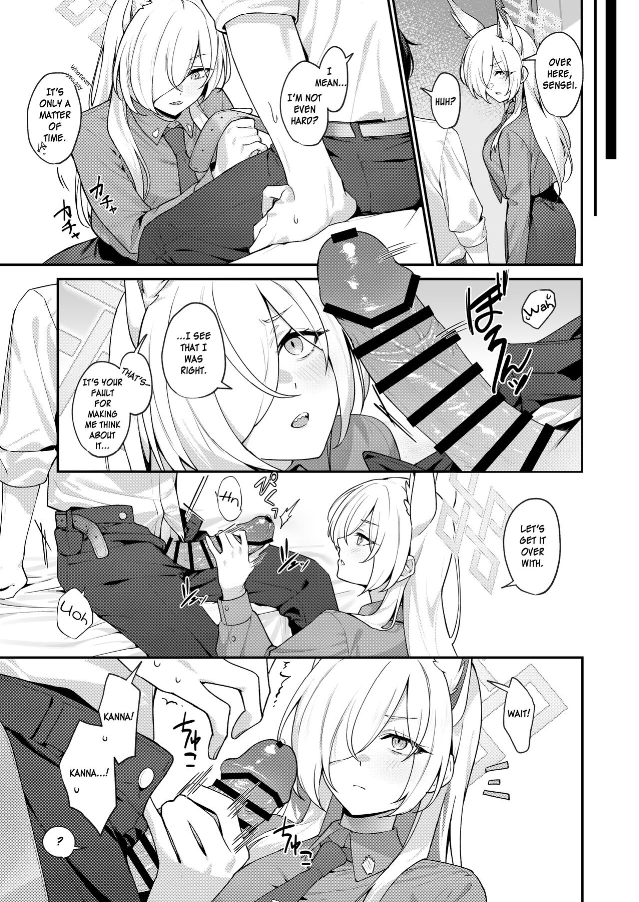 [Shiba no Shippo (Shiba Aya)] Kanna to Himitsu Kyouyuu (Blue Archive) [SDF]