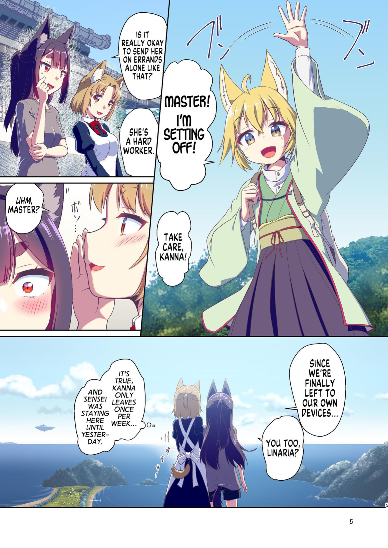(C102) [Fumotonoya (Fumotono Mikoto)] Me ga Sametara Kemomimi Shoujo ni Natteita Ohanashi 3 | How I Woke Up as a Girl With Animal Ears Pt.3 [GTF]