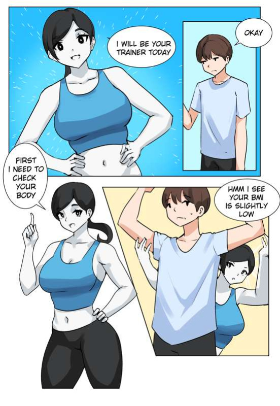 [Musctonk] Wii Fit Girl Comic