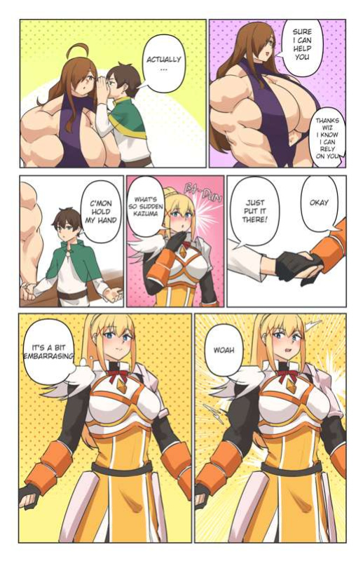 [Musctonk] Darkness & Yunyun + all Konosuba's girls