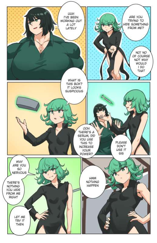[Musctonk] Tatsumaki & Fubuki Comic