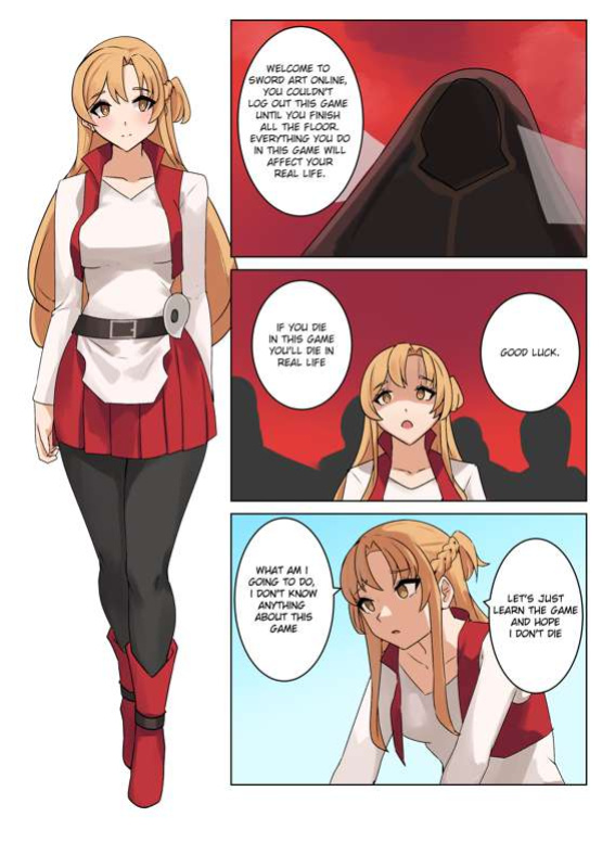 [Musctonk] Asuna Comic