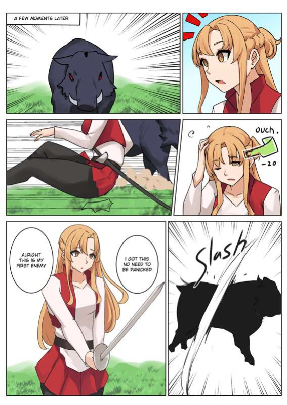 [Musctonk] Asuna Comic