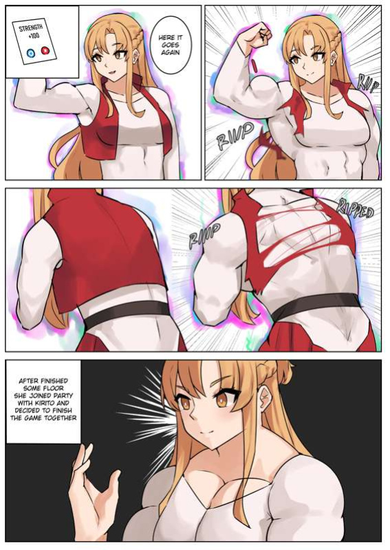 [Musctonk] Asuna Comic