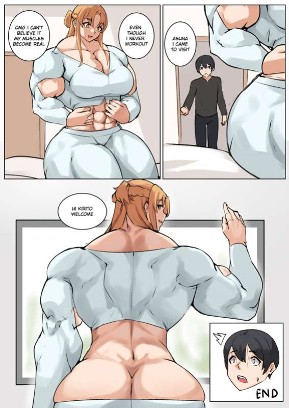 [Musctonk] Asuna Comic