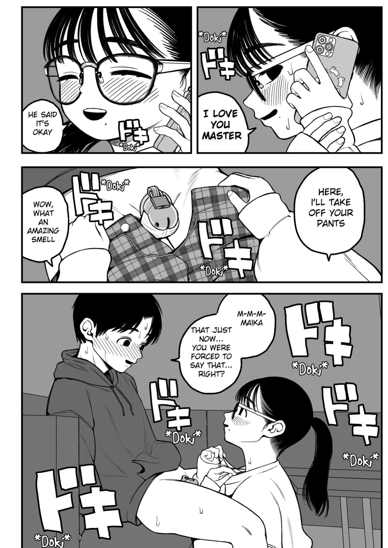 [Dochakuso Happy! (Yumekawa Dododo-chan)] Boku to Kanojo to Goshujin-sama no Fuyuyasumi