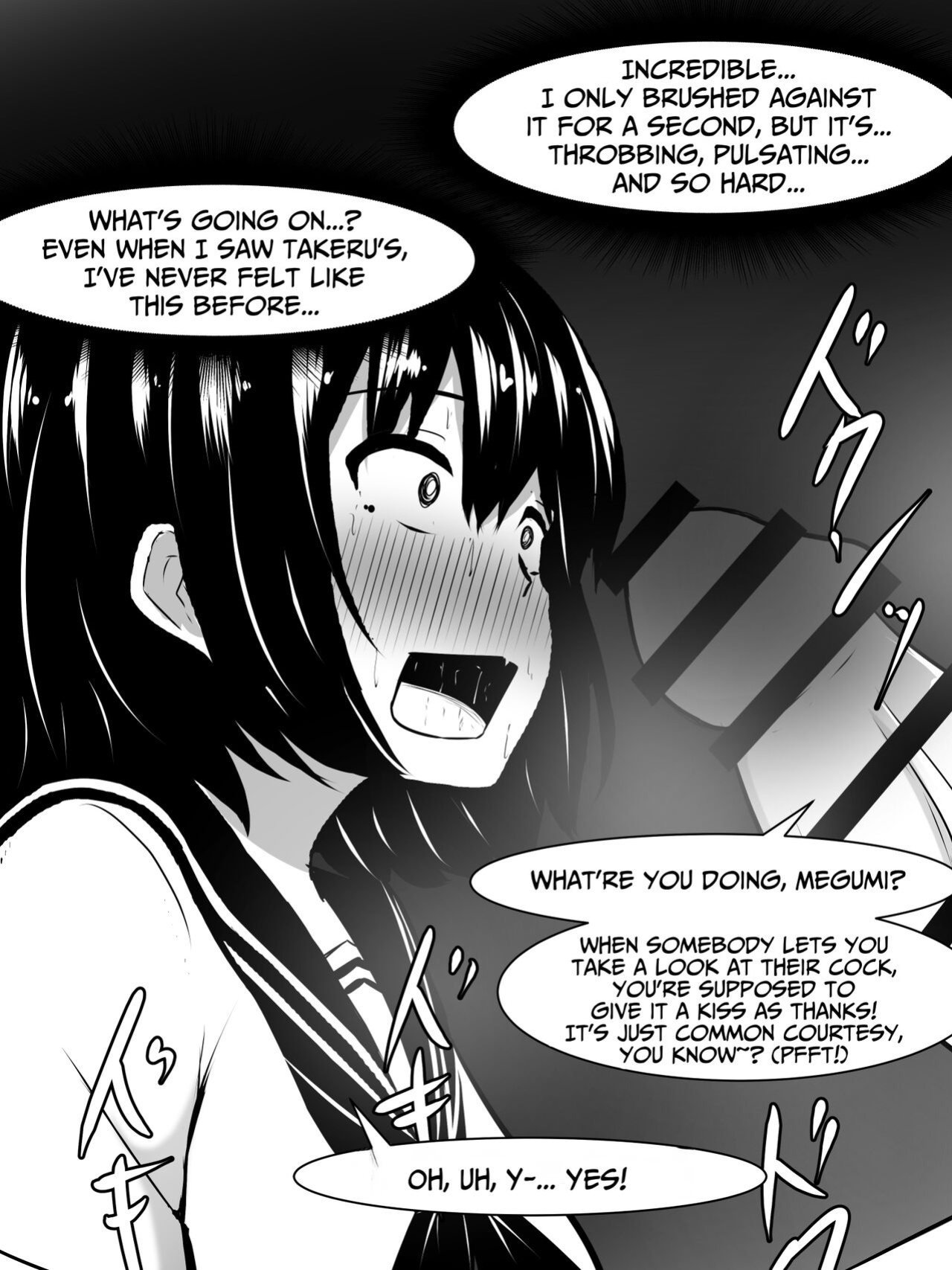 [Sazameki Dori (Sazameki)] My Amazing Girlfriend Was Cucked From Me By My Big Dick Sister!? [Kusanuu]