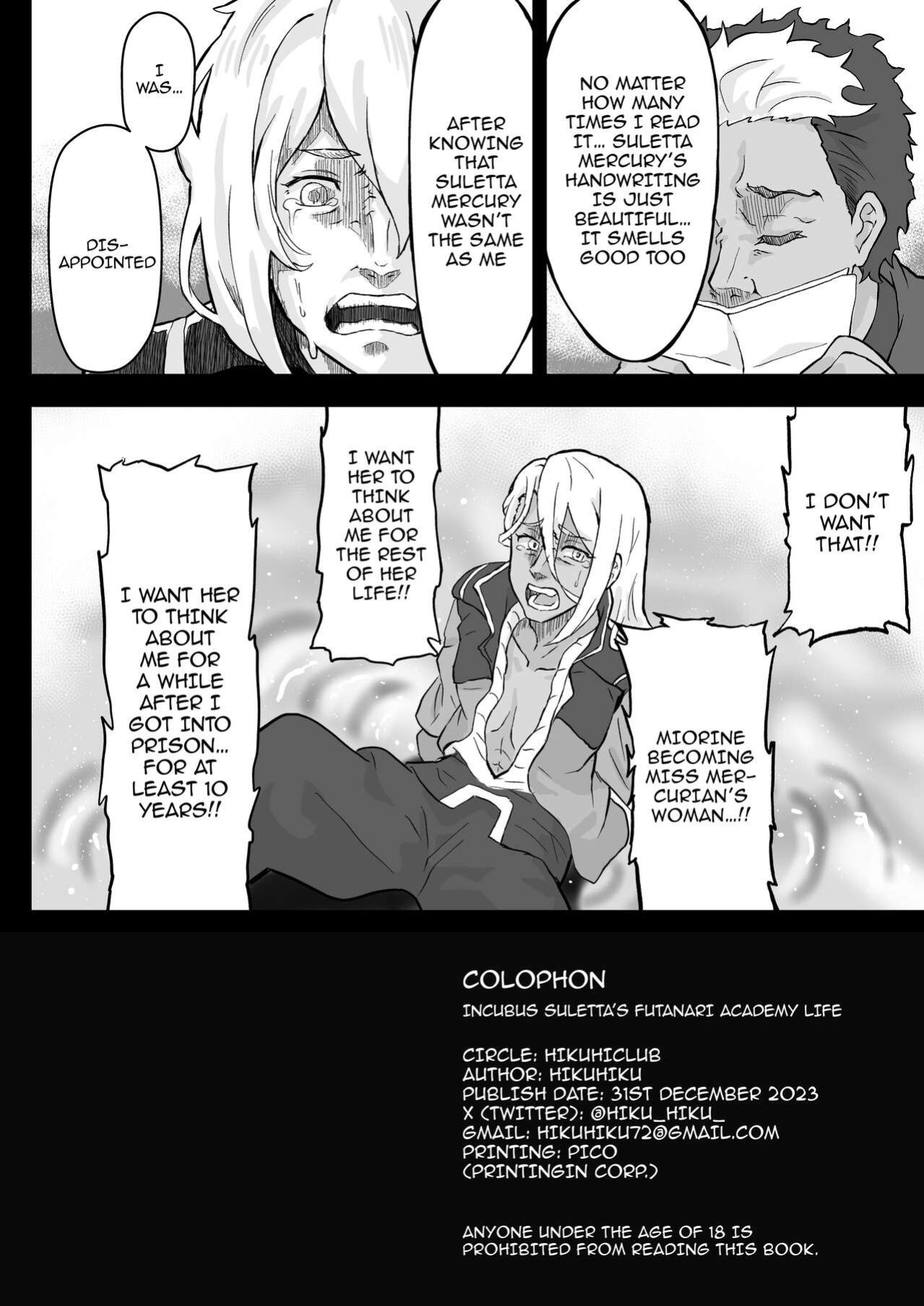 [Hikuhiclub (HikuHiku)] Incubus Suletta no Futanari Gakuen Seikatsu / Suletta the Incubus's Futanari School Life (Mobile Suit Gundam: The Witch from Mercury)