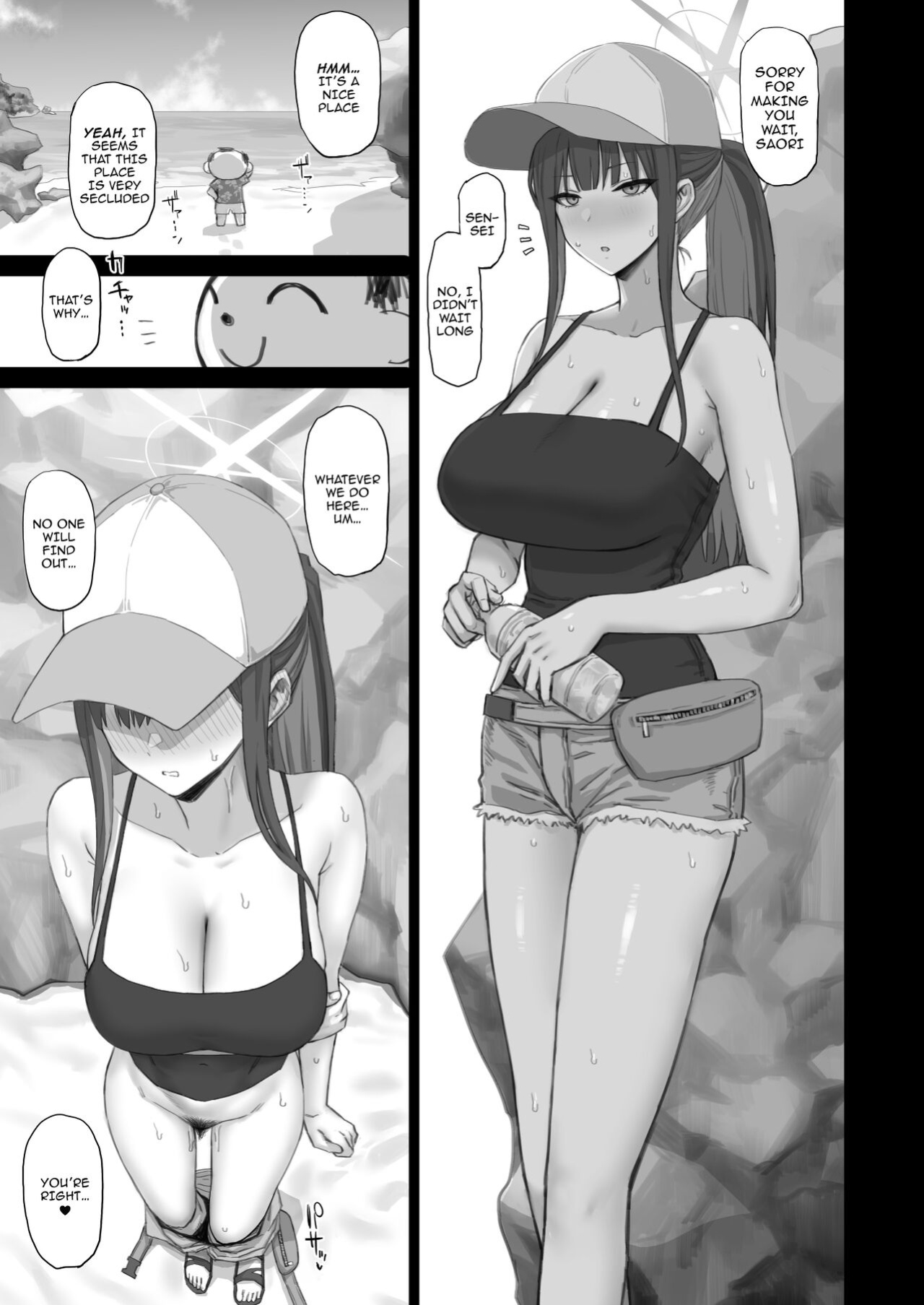 [Gomuhachi (Gomu)] Otona ga Seito ni Te o Dasu Wake... | That's Why An Adult Would Get With His Students... (Blue Archive)