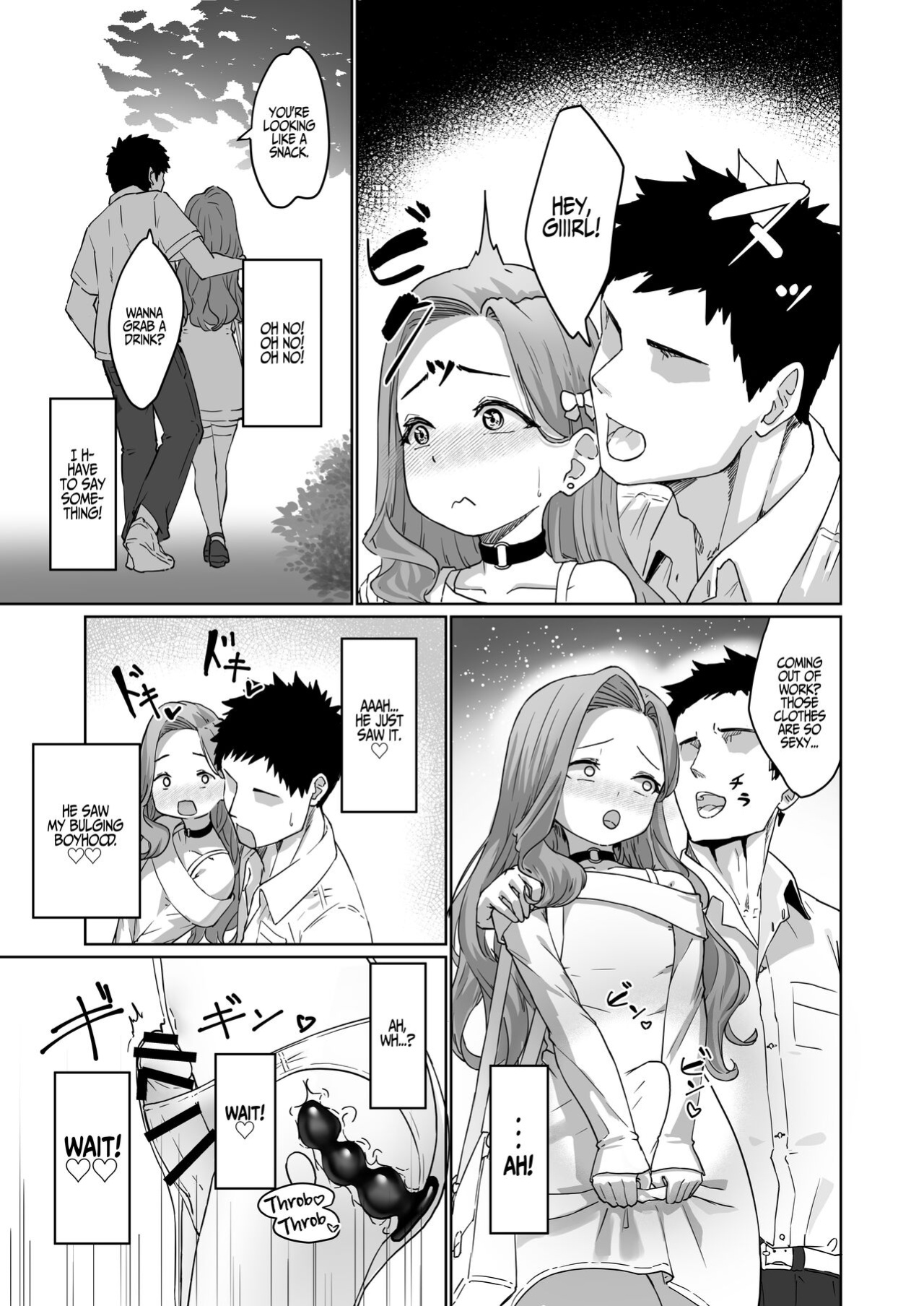 [Chirali-Tei (PenDD)] Hentai otoko no musume no dokidoki josou gaishutsu debut | Perverted Pretty Boy's Heart-thumping Outdoor Crossdressing Debut [A Cool Person]