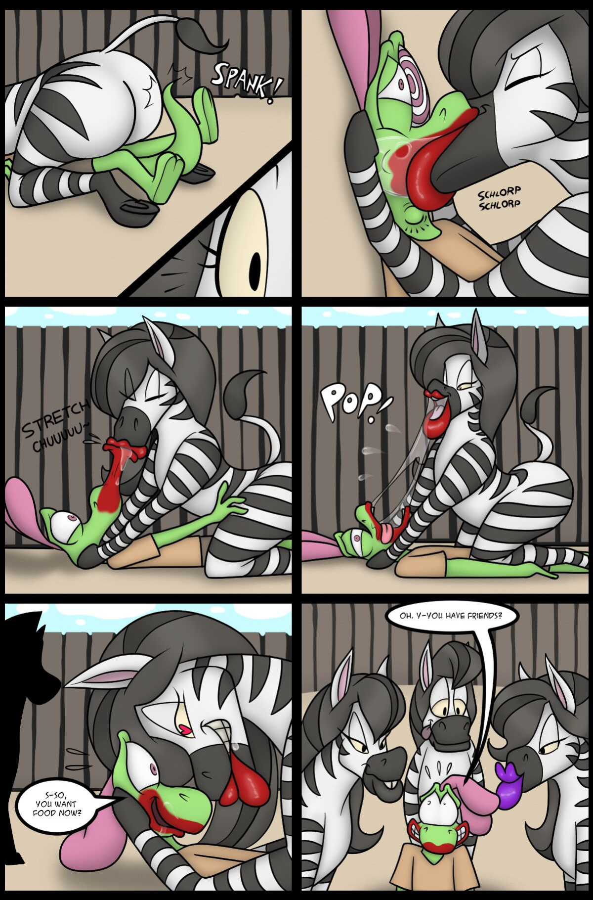 [JAMEArts & Skunkdude13] Zoo Animal Antics