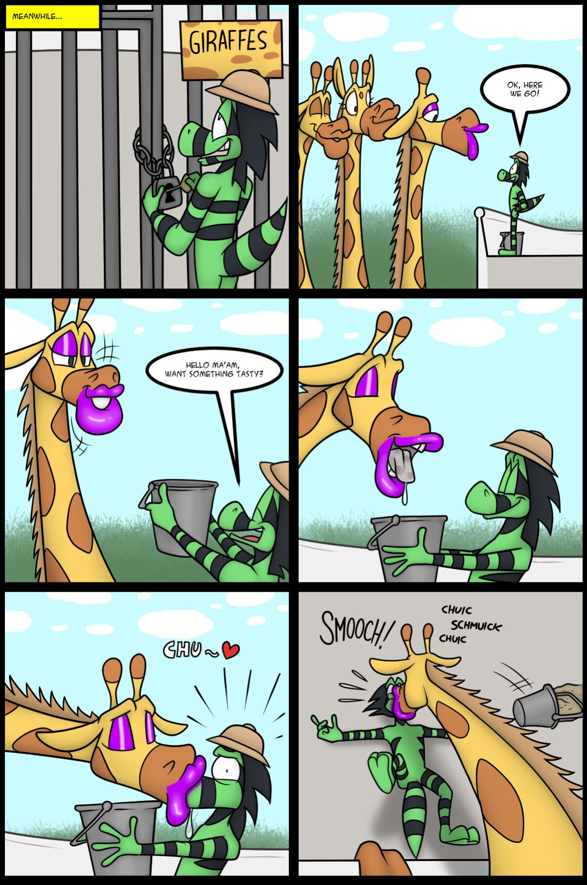[JAMEArts & Skunkdude13] Zoo Animal Antics