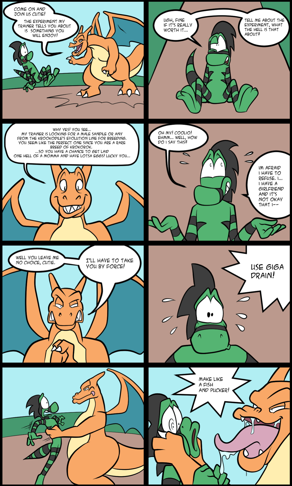[JAMEArts & Skunkdude13] Cameron in: Gotta Catch Him Up!
