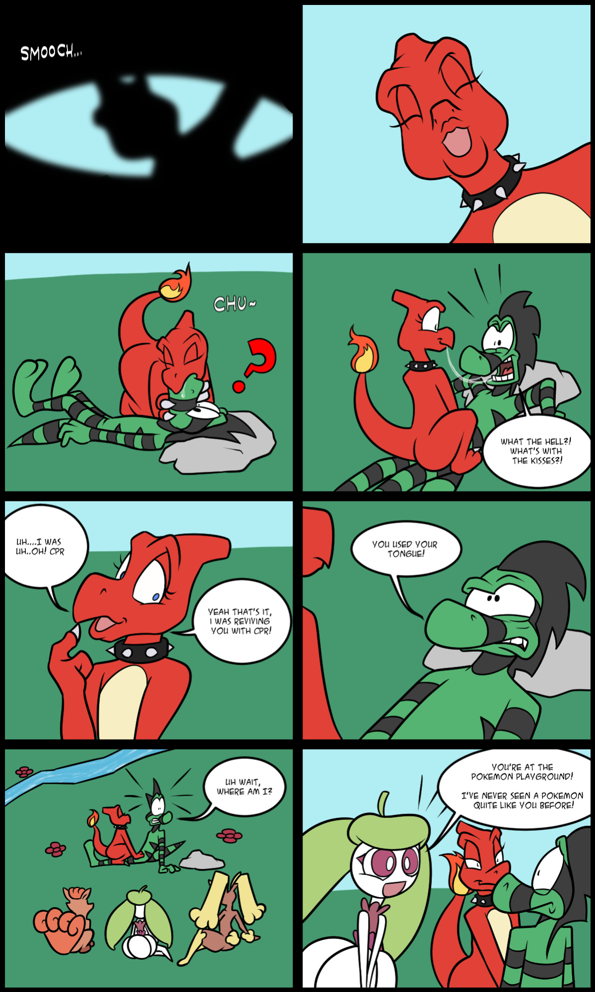 [JAMEArts & Skunkdude13] Cameron in: Gotta Catch Him Up!