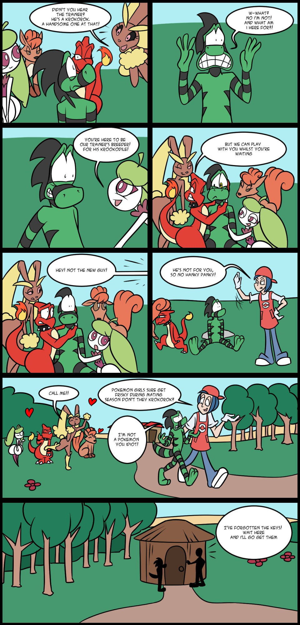 [JAMEArts & Skunkdude13] Cameron in: Gotta Catch Him Up!