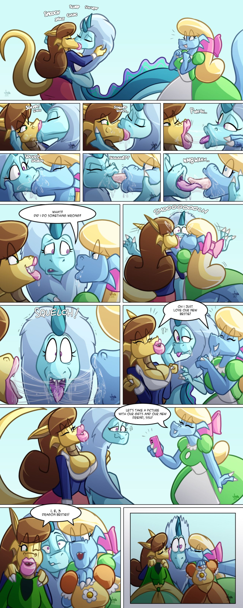 [JAMEArts] Dragon Besties!