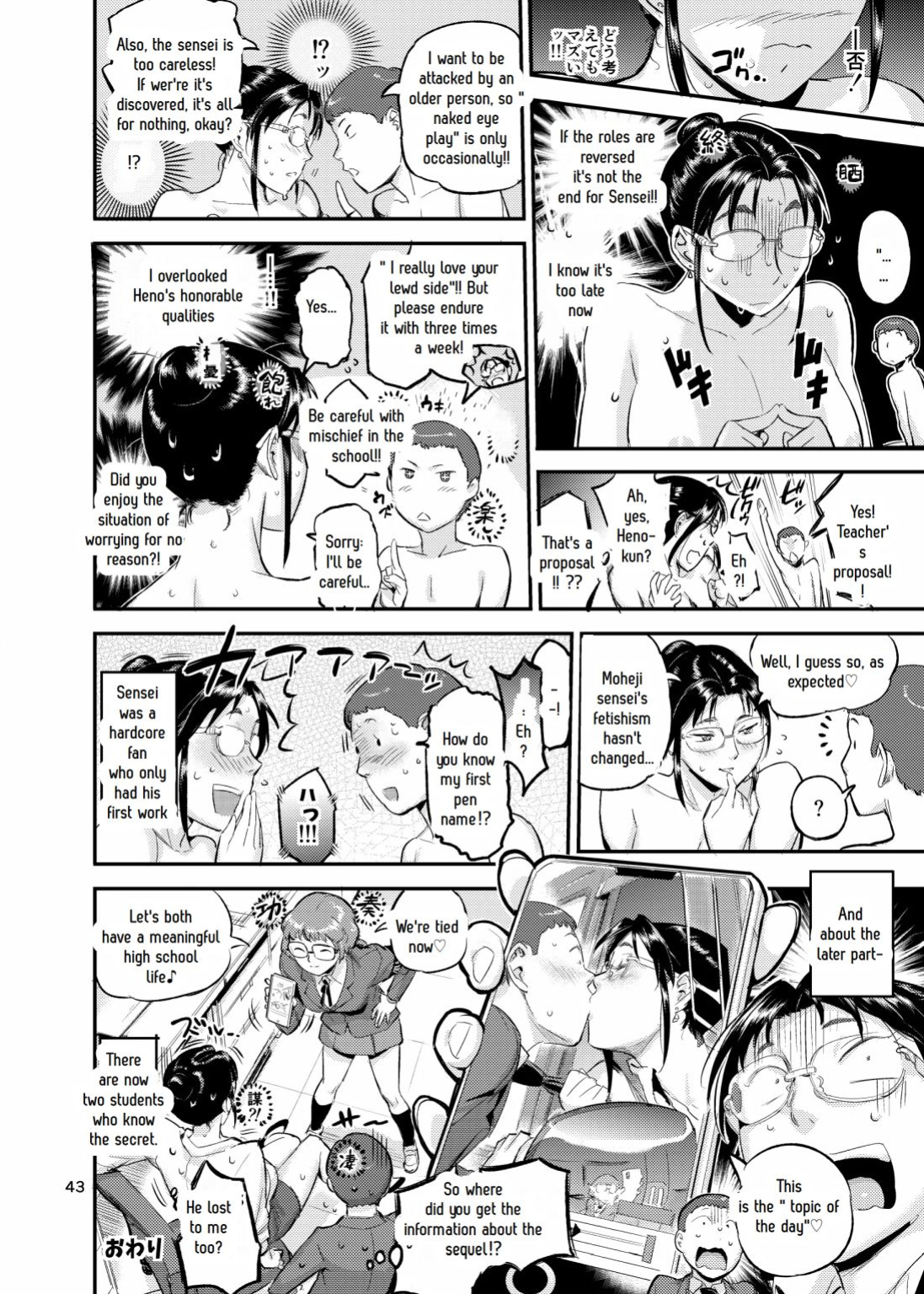 Lifestyle Guidance Matsunoha is eating the students she glares at! O.p Com