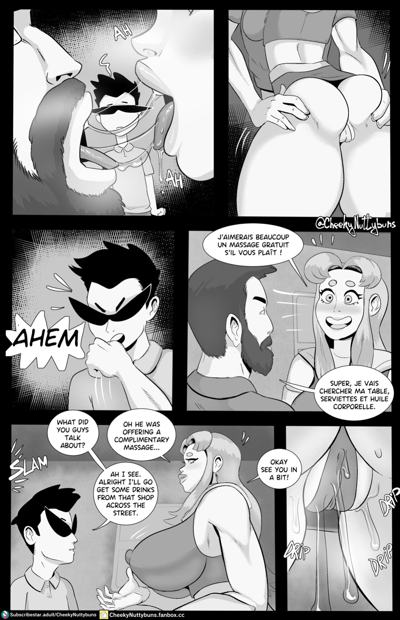 [Cheeky Nuttybuns] Message From Tamaran (Starfire NTR)