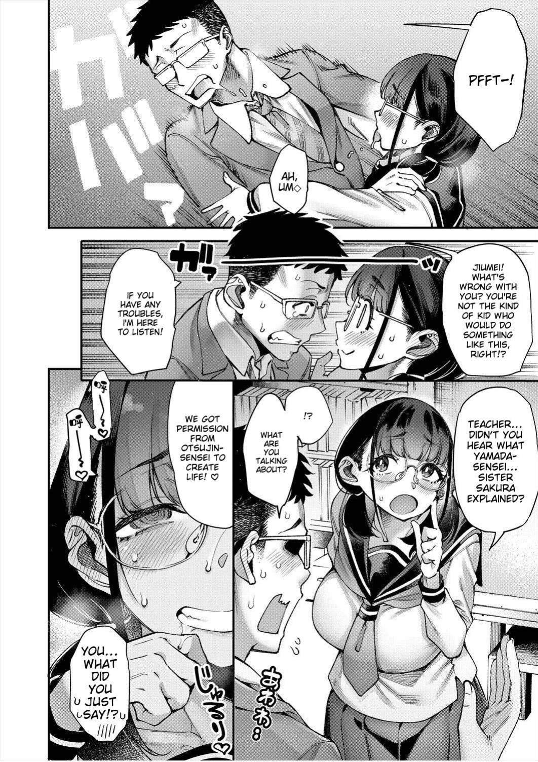 [Tarakan] Watashitachi ni Seishi o Maite Haramasete (unofficial)