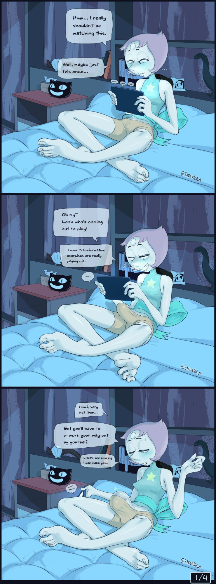 [Staerkola] Pearl Autofootjob Commission