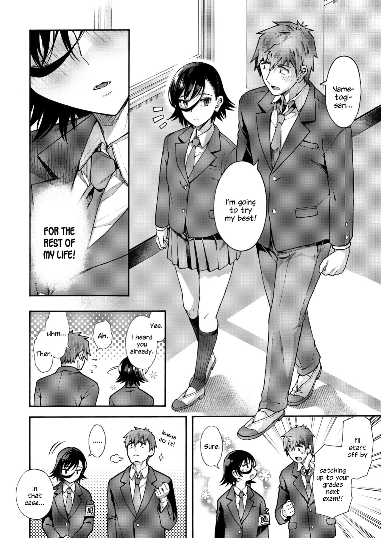 [Kasetsu Makoto] Gakuen Ura Service (Seishun Guidance) 6 (COMIC HOTMILK 2024-10) [SDTLs]