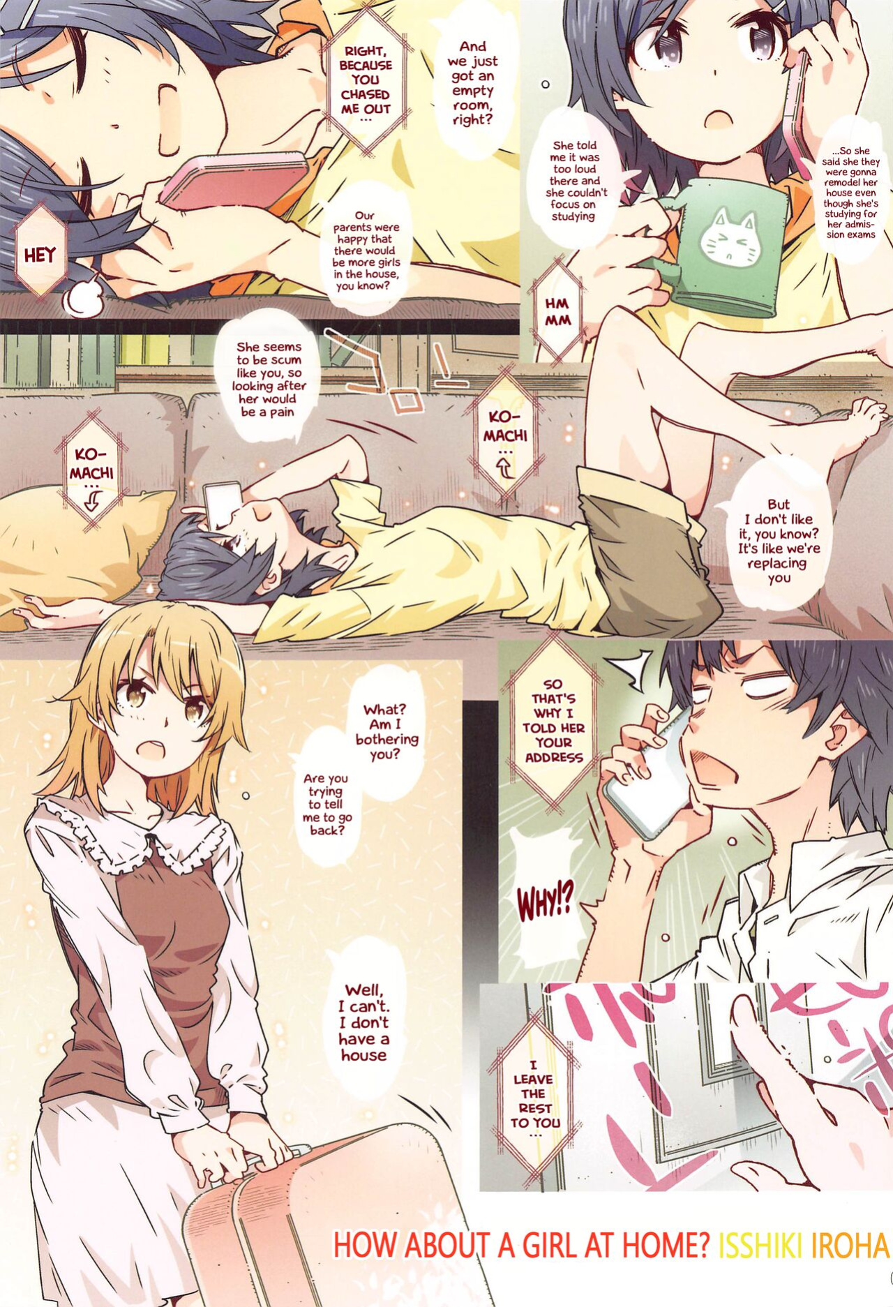 (CT38) [RPG COMPANY 2 (Toumi Haruka)] HOME Ko tte Dou? -Isshiki Iroha- (Yahari Ore no Seishun Love Come wa Machigatteiru.) [Hikarinokaze]