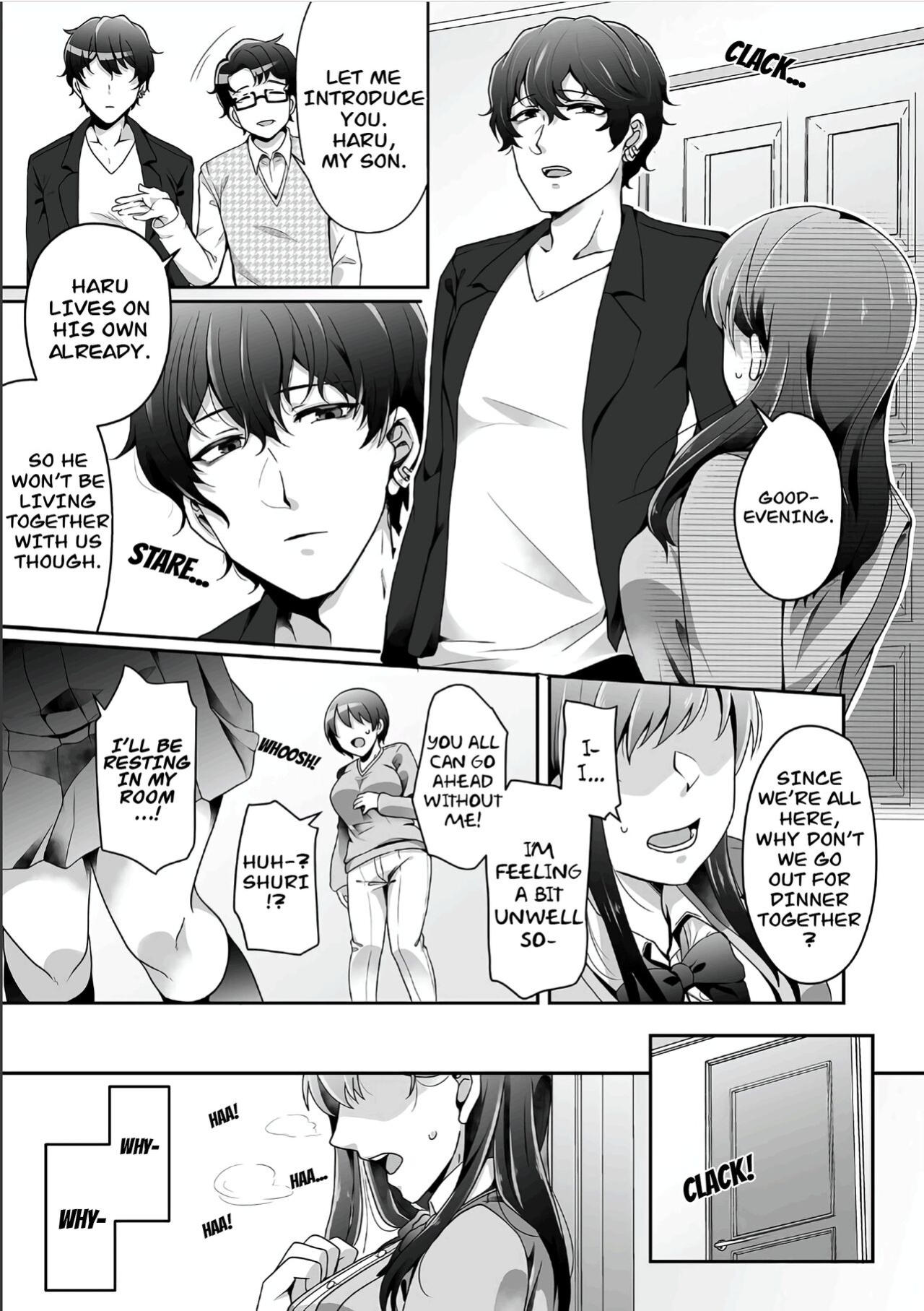 [Sake-chan] Haha ga Saikon shitara Gikei ga Chou Kuzu na Motokare datta "Kazoku dakedo Yarasete yo w" (1) [CarlJPTL]