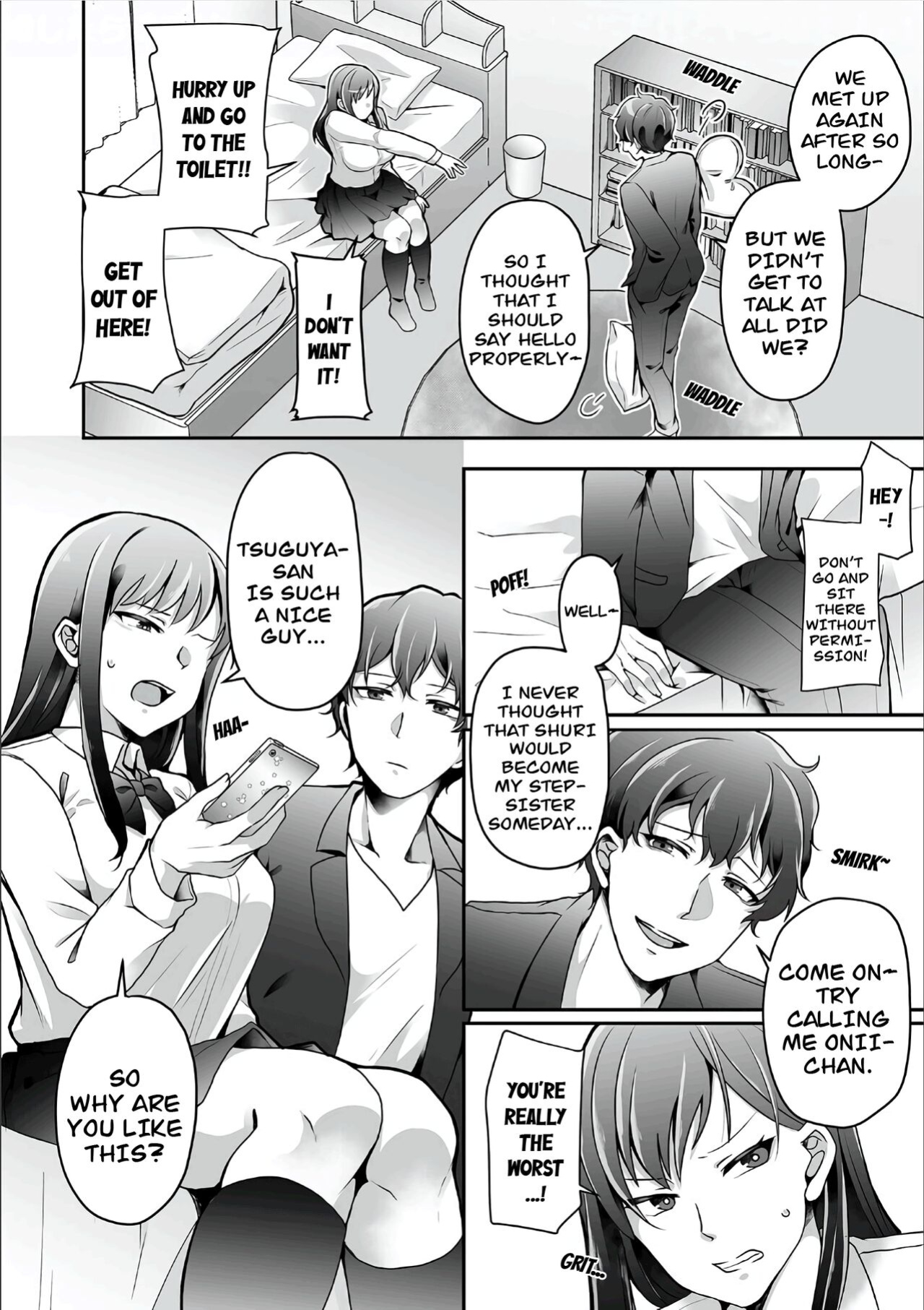 [Sake-chan] Haha ga Saikon shitara Gikei ga Chou Kuzu na Motokare datta "Kazoku dakedo Yarasete yo w" (1) [CarlJPTL]