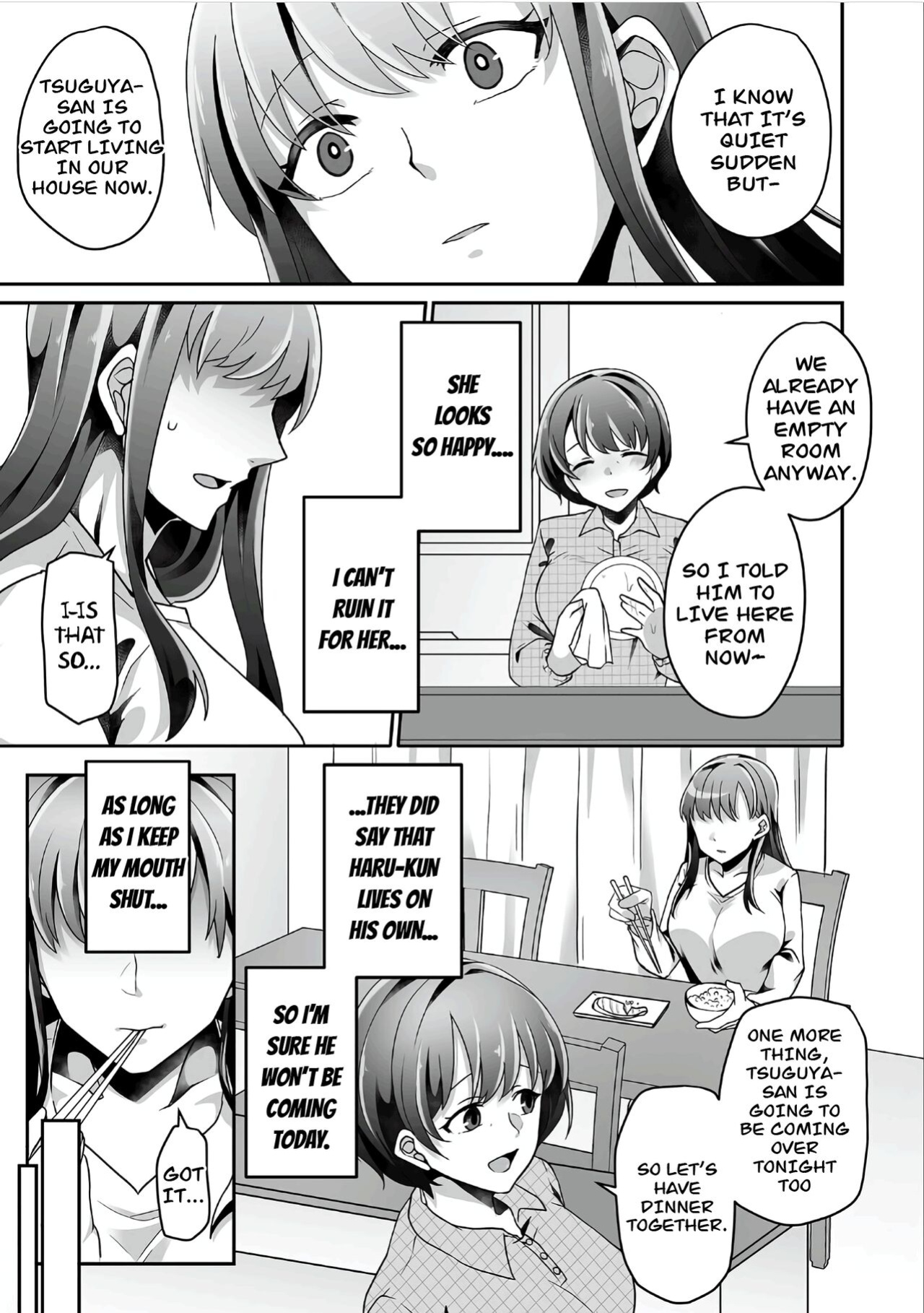 [Sake-chan] Haha ga Saikon shitara Gikei ga Chou Kuzu na Motokare datta "Kazoku dakedo Yarasete yo w" (1) [CarlJPTL]