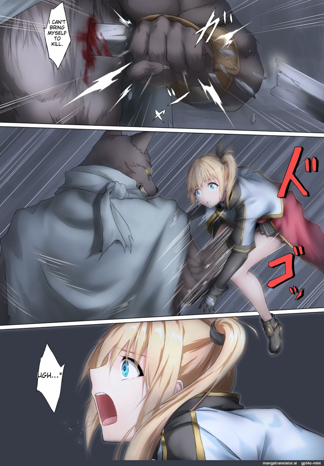 Hardship of a Knightess who Fell Captive to Beastmen