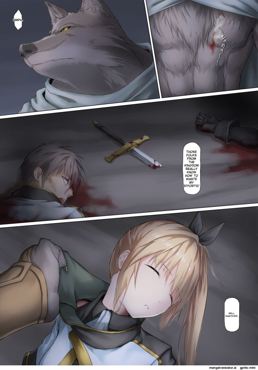 Hardship of a Knightess who Fell Captive to Beastmen