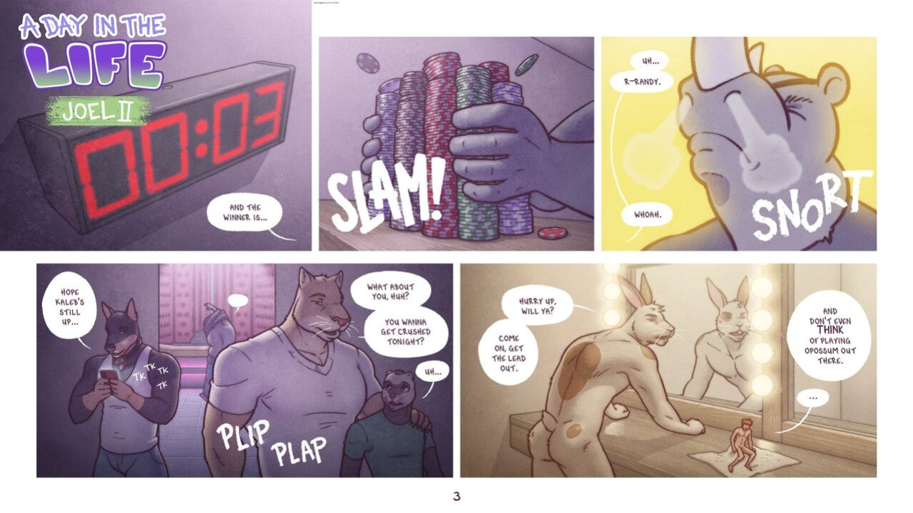 A Day in the Life: Joel (salty_tart)