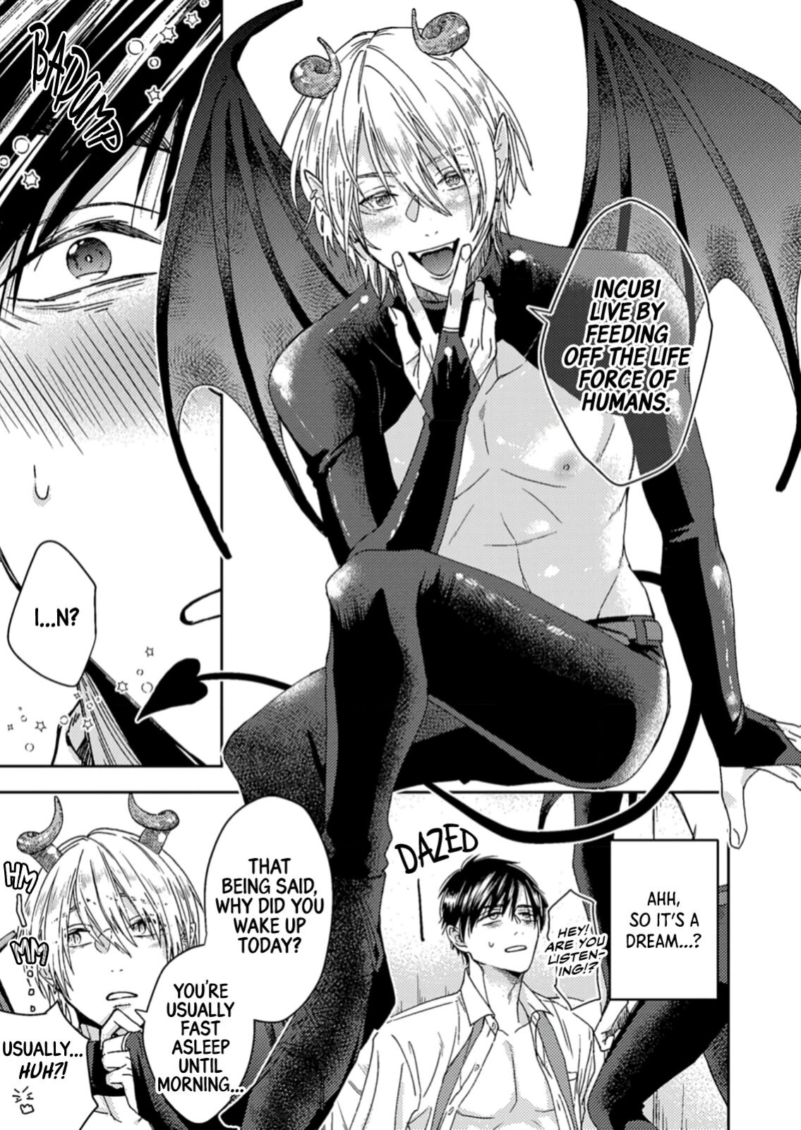 [Kamaboko Teishoku (Kyomu-chan)] Shachiku Riman ha Inma-kun ni Semeraretai {BL-DOT-CUM}