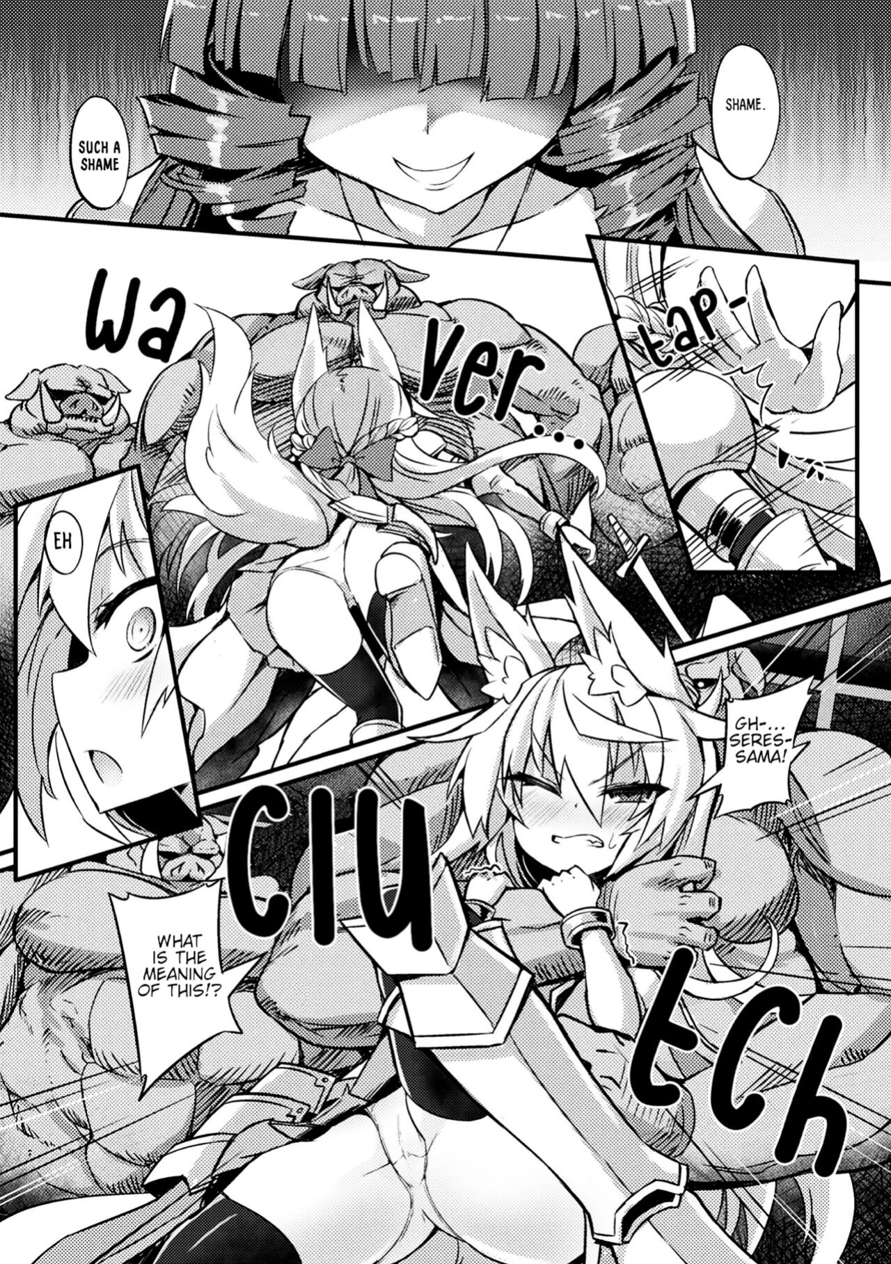 [Sasamashin] Oujo Denka no Naedoko Kishi (2D Comic Magazine Onna Kishi Naedokoka Keikaku Vol. 3) [RookieDreams]