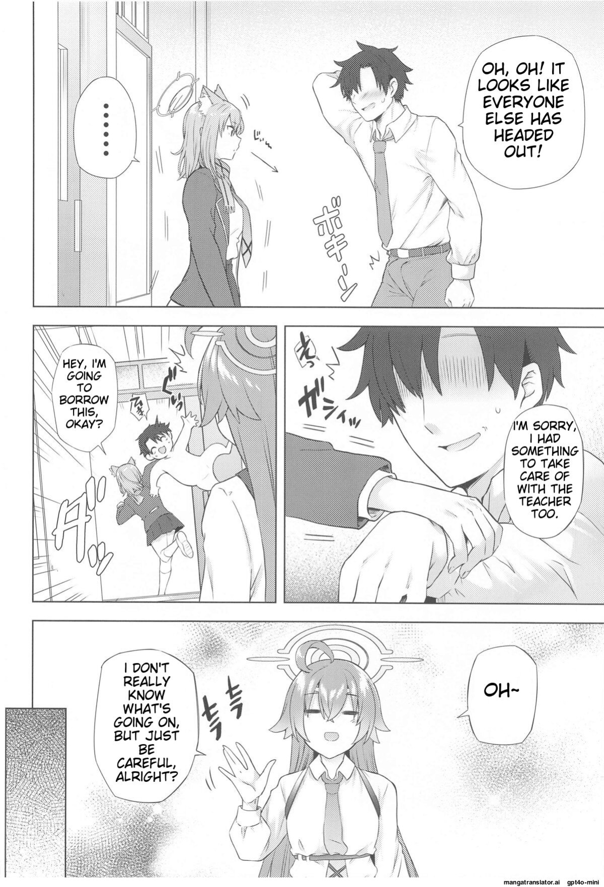 (C104) [Ayakase-ka no Neko (Ayakase Chiyoko, Ayakase Riberi)] Kyou kara Sensei no Seishori Gakari Shite Ageru (Blue Archive) [MTL]