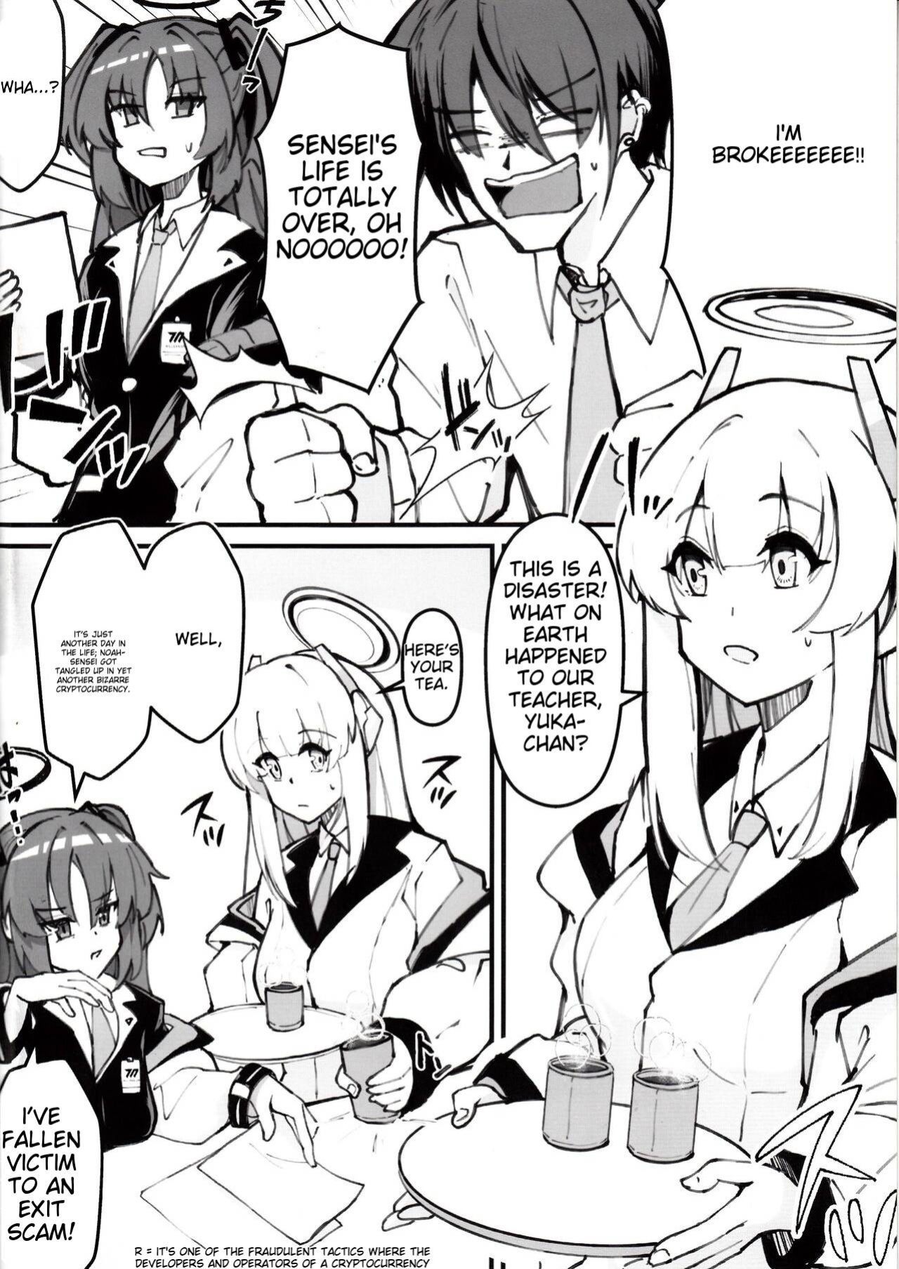 (C104) [Nak] Sensei! Kore wa " NTR" Jyanain Dakara Ne! (Blue Archive) [Toride]